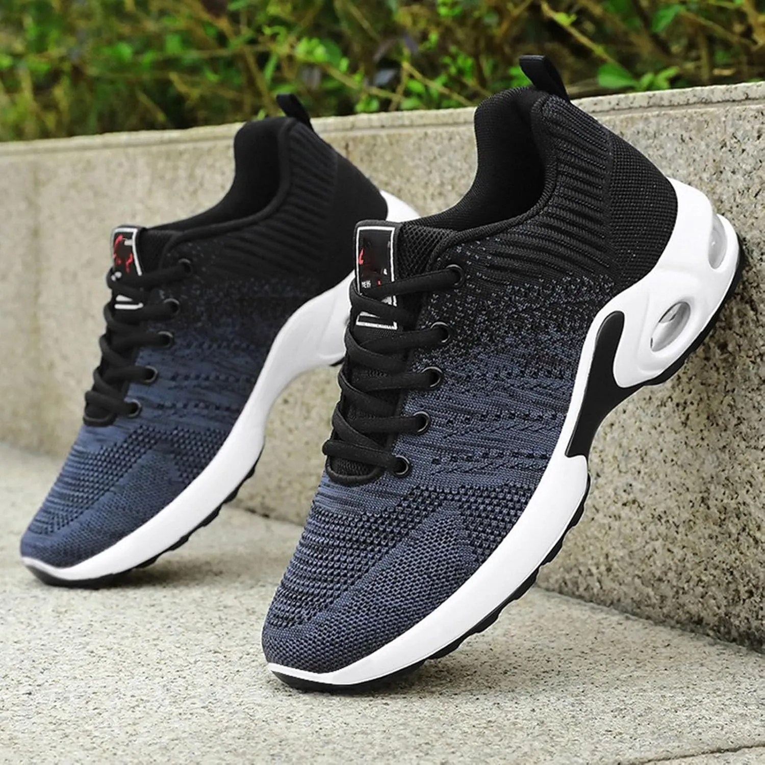 Cathalem Running Shoes for Women Air Running Shoes Non Slip Walking Sneakers Mesh Air Cushion Sneakers for Gym Workout