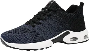 Cathalem Running Shoes for Women Air Running Shoes Non Slip Walking Sneakers Mesh Air Cushion Sneakers for Gym Workout