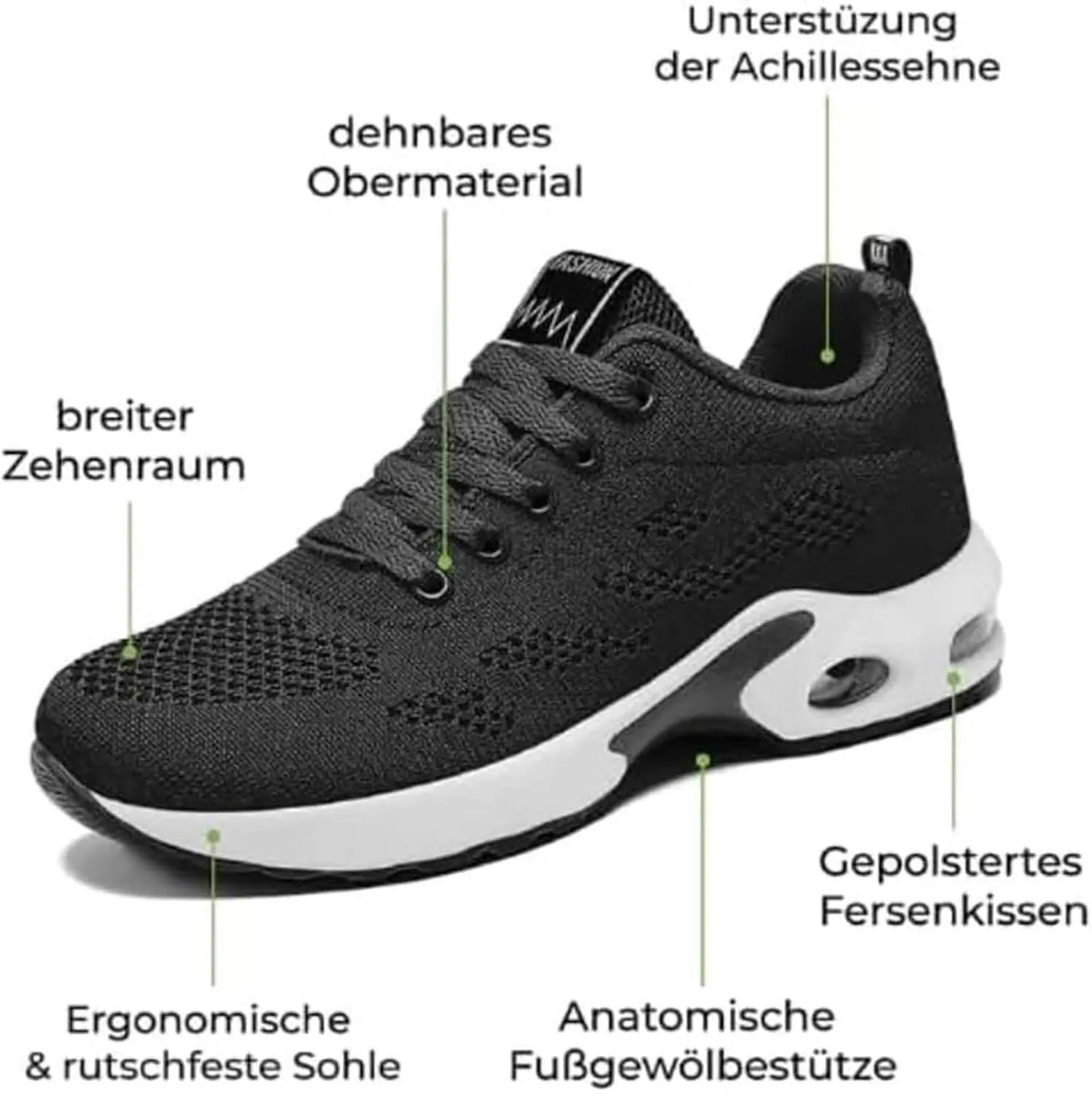 Cathalem Womens Orthopedic Sneakers Lightweight Tennis Walking Shoes Mesh Breathable Gym Work Sneakers Gym Shoes Women