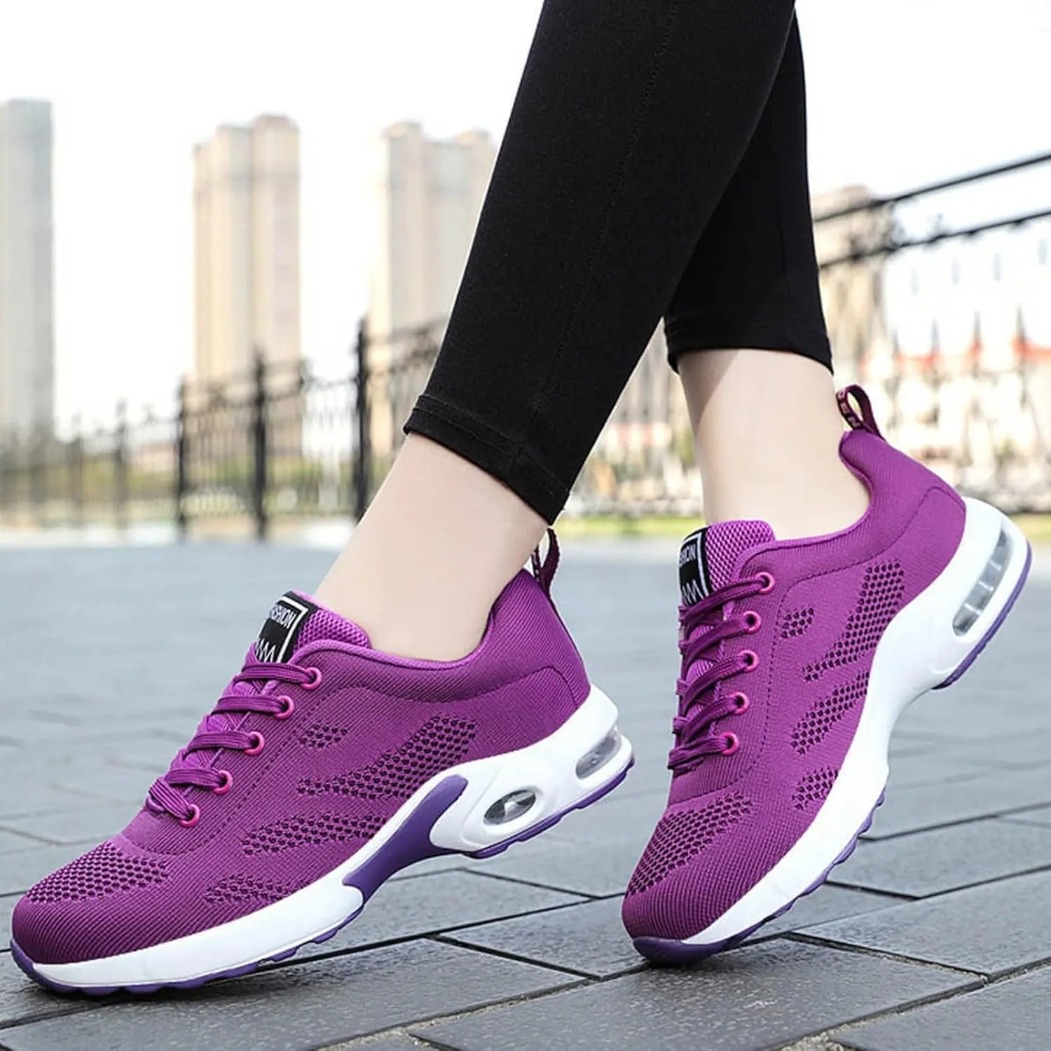 Cathalem Womens Orthopedic Sneakers Lightweight Tennis Walking Shoes Mesh Breathable Gym Work Sneakers Gym Shoes Women