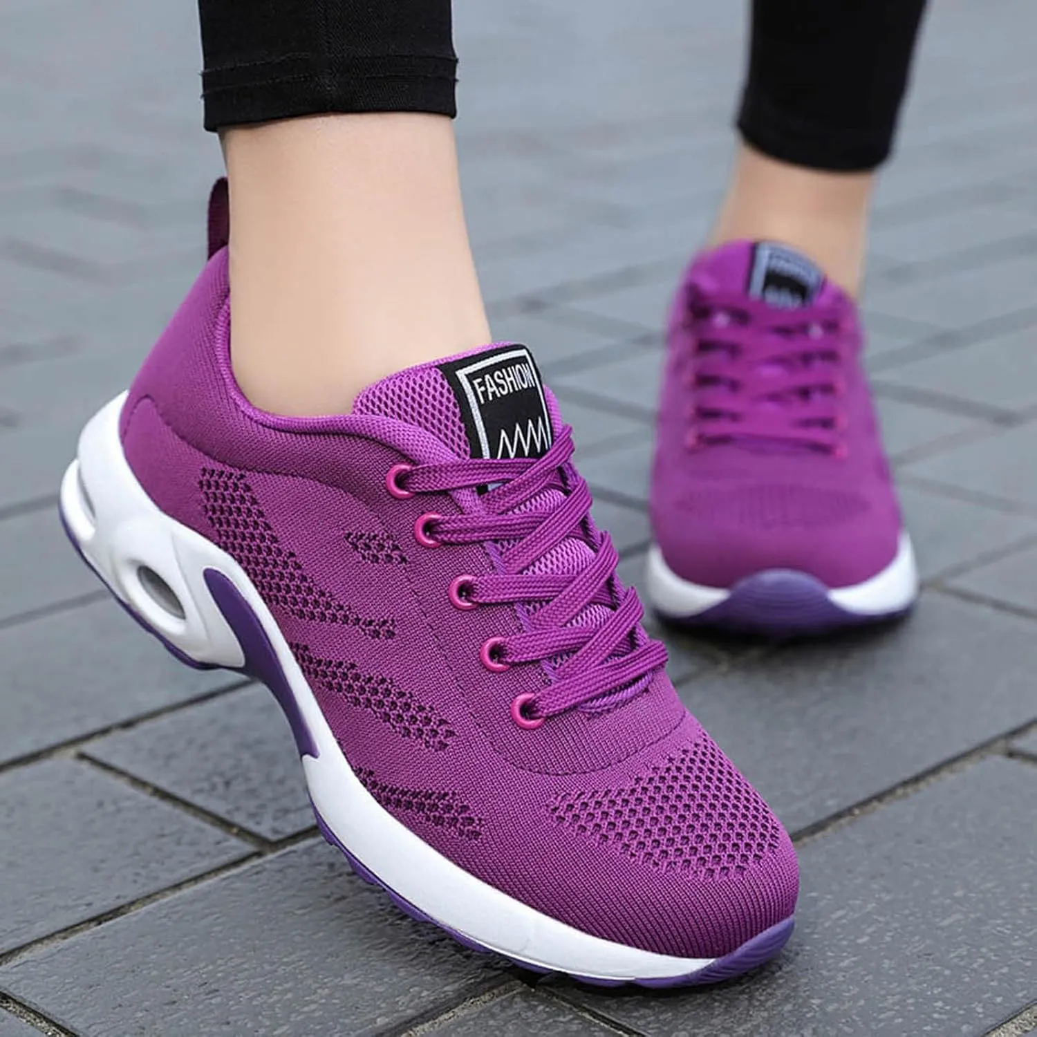 Cathalem Womens Orthopedic Sneakers Lightweight Tennis Walking Shoes Mesh Breathable Gym Work Sneakers Gym Shoes Women
