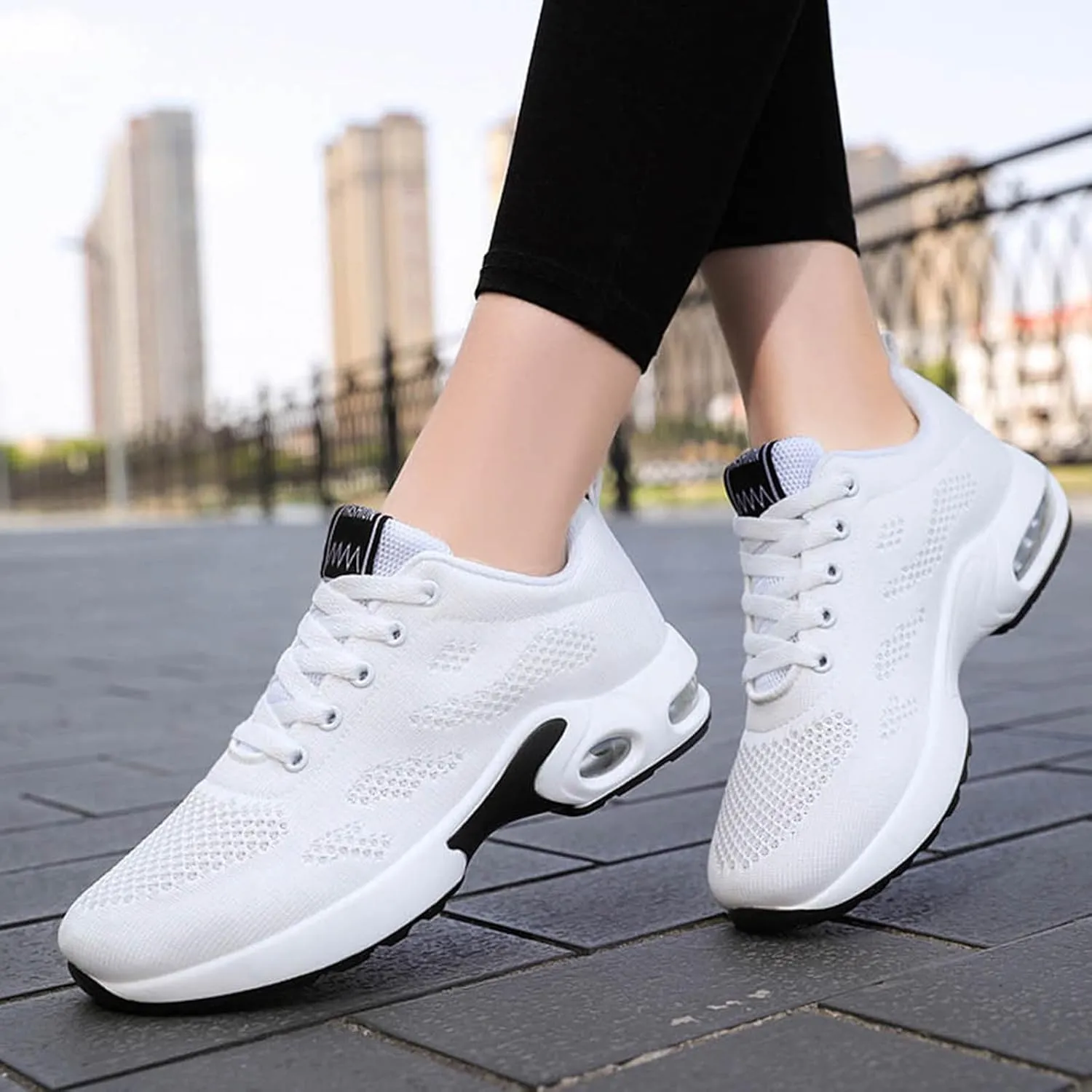 Cathalem Womens Orthopedic Sneakers Lightweight Tennis Walking Shoes Mesh Breathable Gym Work Sneakers Gym Shoes Women