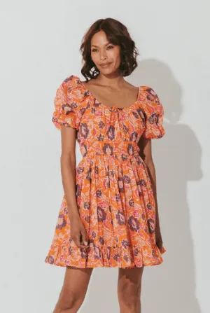 Cleobella Kalena Mini Dress in Tropique