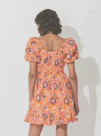 Cleobella Kalena Mini Dress in Tropique