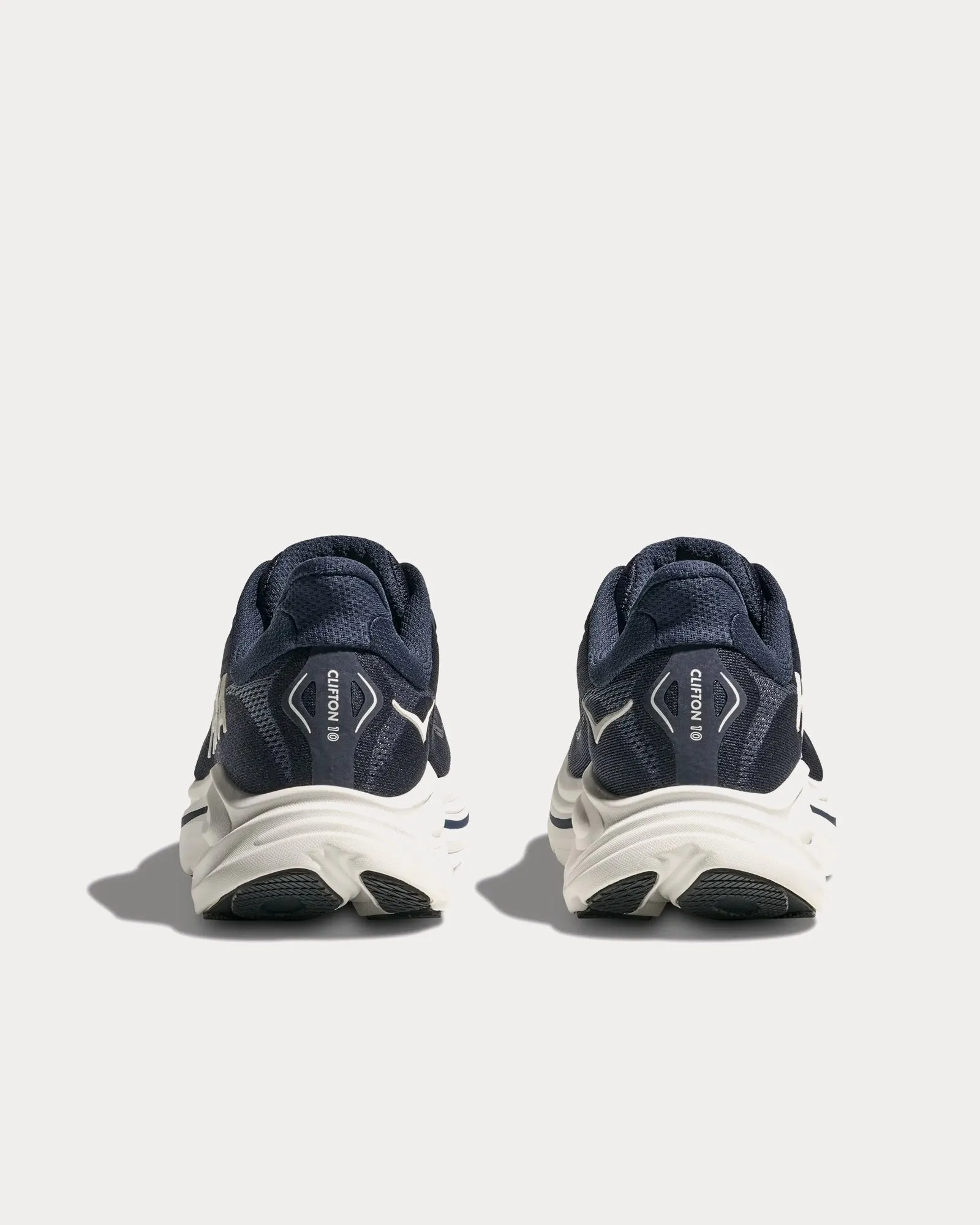 Clifton 10 Navy / White Running Shoes