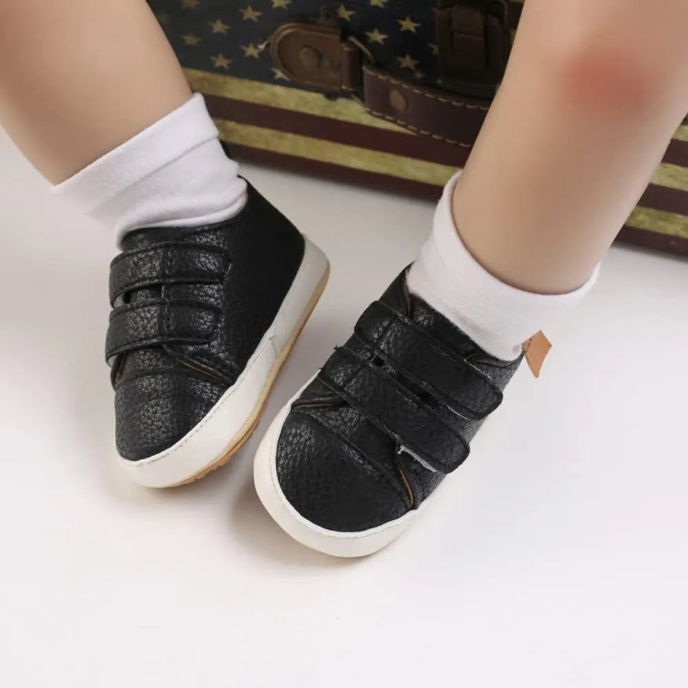 Clowora Baby Boys Girls Shoes Non-Slip Rubber Sole Sneakers Infant First Walking Toddler Crib Shoes Newborn Loafers Flats.