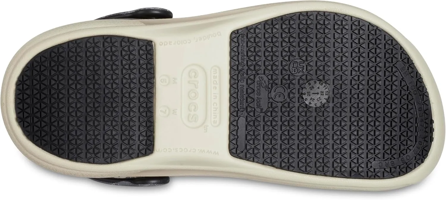 Crocs Unisex-Adult Bistro Graphic Clogs, Slip Resistant Work Shoes