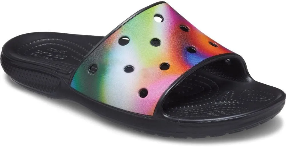 Crocs Unisex-Adult Classic Graphic Slide
