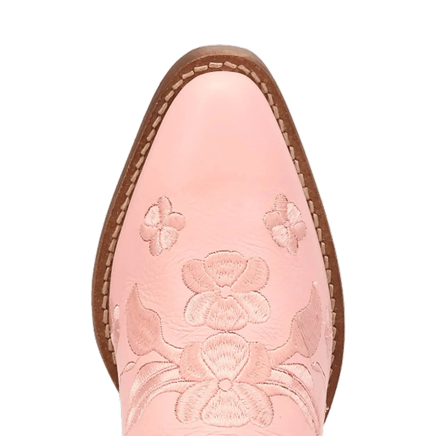 Dingo Womens Sweetheartie Pink Leather Cowboy Boots