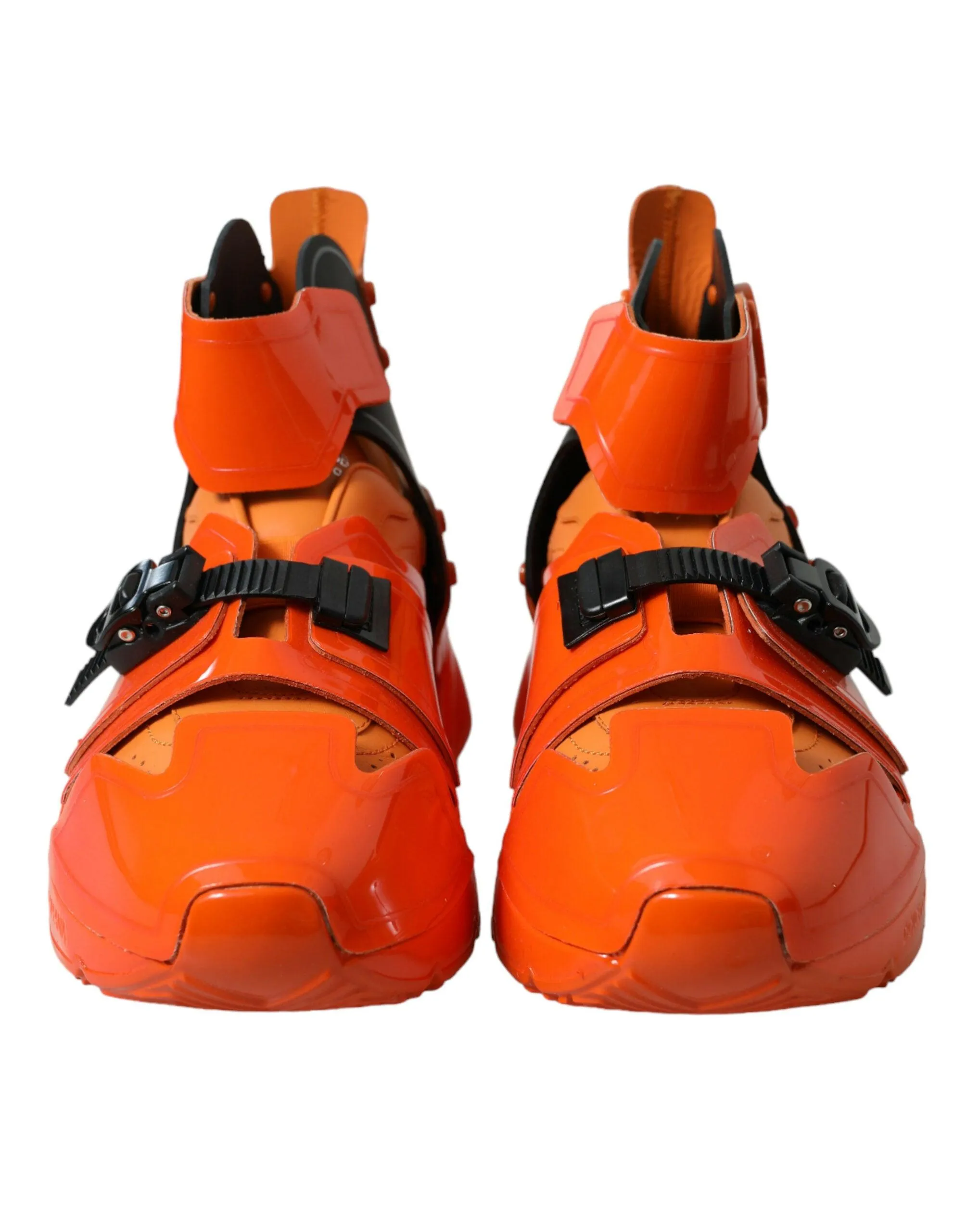 Dolce & Gabbana Multi Panel Chunky High Top Sneakers