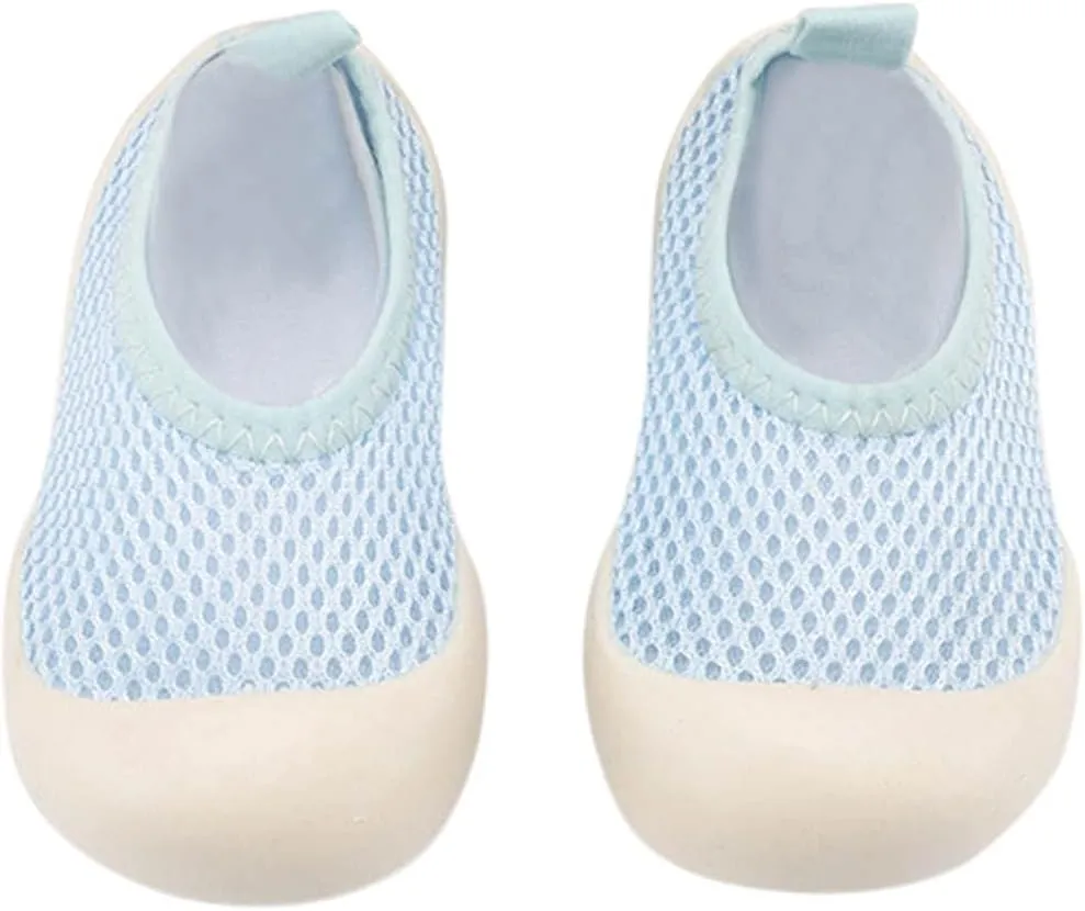 EnJoCho Baby Running Shoes Socks Walkers First Indoor Mesh Toddler Elastic Color Infant Shoes Baby Shoes Baby Casual Shoes