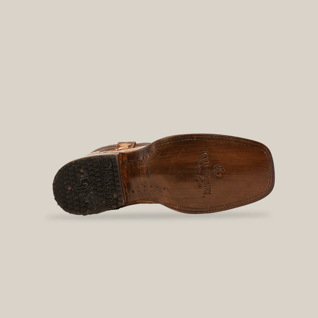 Exotic Caiman Hornback - Orix - Rodeo Toe