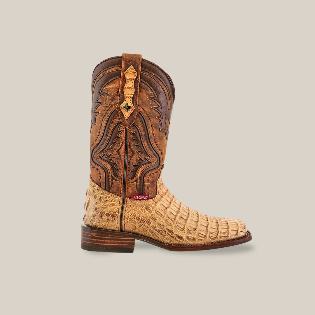 Exotic Caiman Hornback - Orix - Rodeo Toe