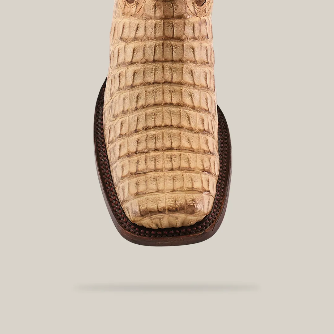 Exotic Caiman Hornback - Orix - Rodeo Toe