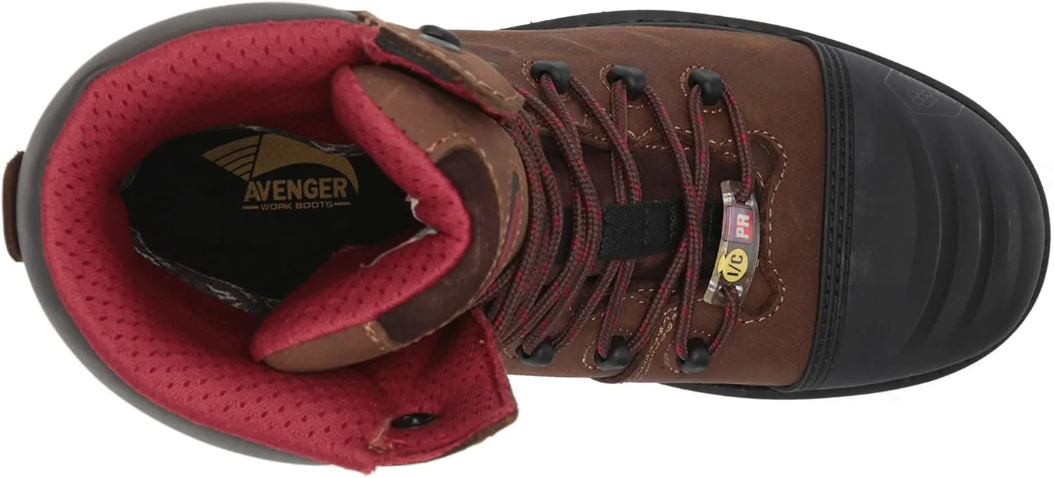 FSI Avenger Men's Hammer 8" 1000g Insulated Waterproof Carbon Toe Puncture Resistant EH Work Boot