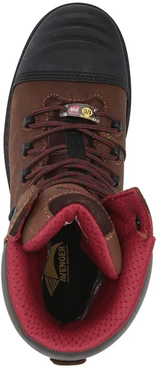 FSI Avenger Men's Hammer 8" 1000g Insulated Waterproof Carbon Toe Puncture Resistant EH Work Boot
