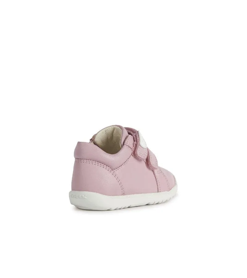 Geox Infant Girls Flexible Nappa Leather Rose Shoe Macchia - B164PA