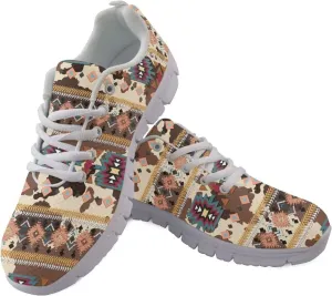 GIFTPUZZ Running Shoes for Women Men Athletic Mesh Breathable Casual Sneakers Lightweight Walking Shoes