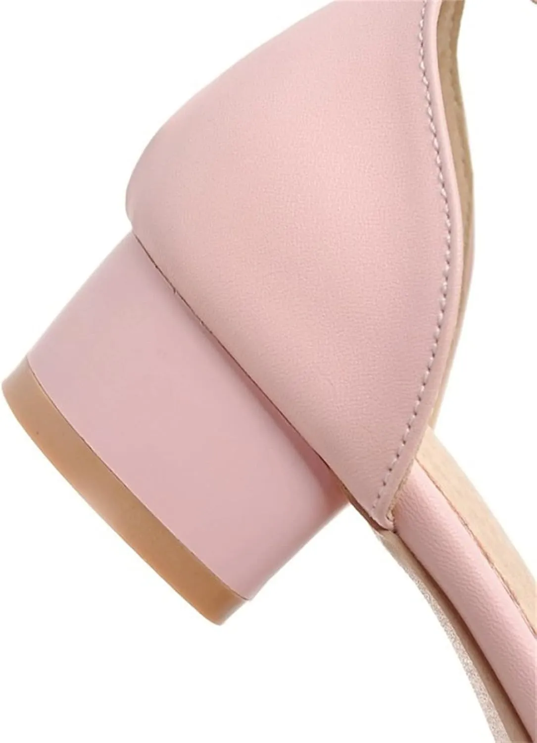 Girls Mary Jane Dress Shoes Pumps Low Heels Flower Party High School Prom Sandals Grils Dress Shoes