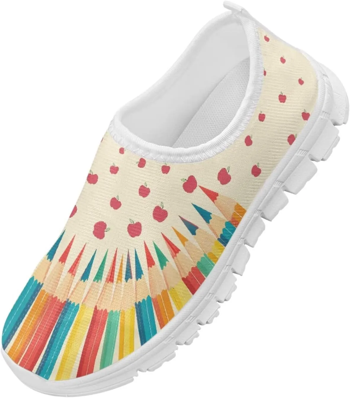 Girls Slip On Shoes Cute Sneakers Casual Kids Running Tennis Shoes