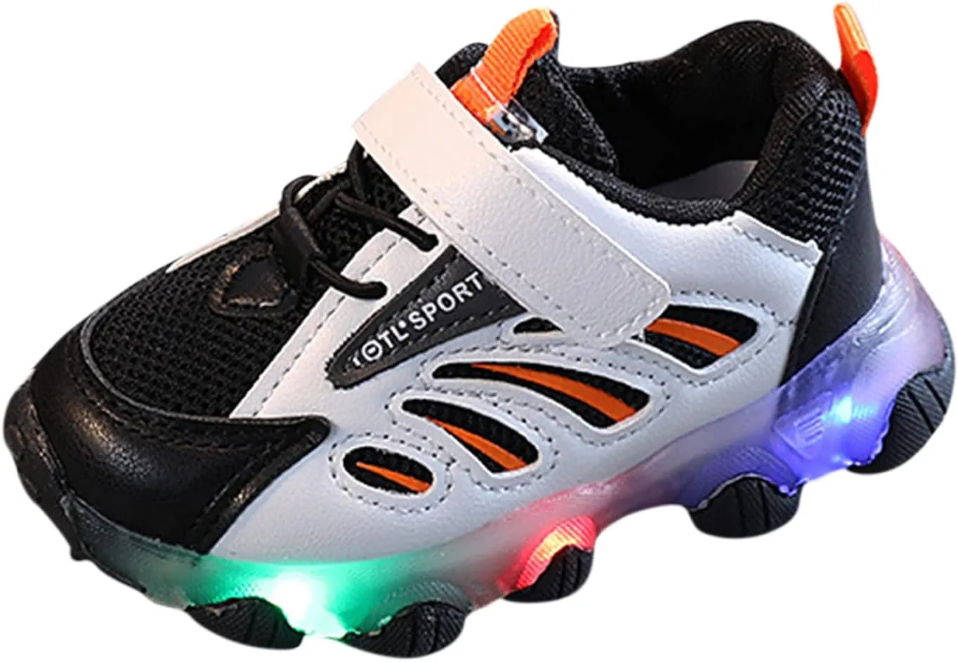 Girls' Sneakers 1-6 Years Children Kids Baby Girl Led Light Sneakers Casual Mesh Breathable Sport Shoes Dress Sneakers
