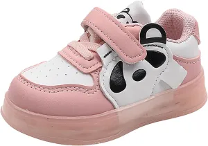 Girls' Sneakers Boys Girls Shoes Kids Tennis Athletic Running Walking Lightweight Light Up Sneakers for Little Kid