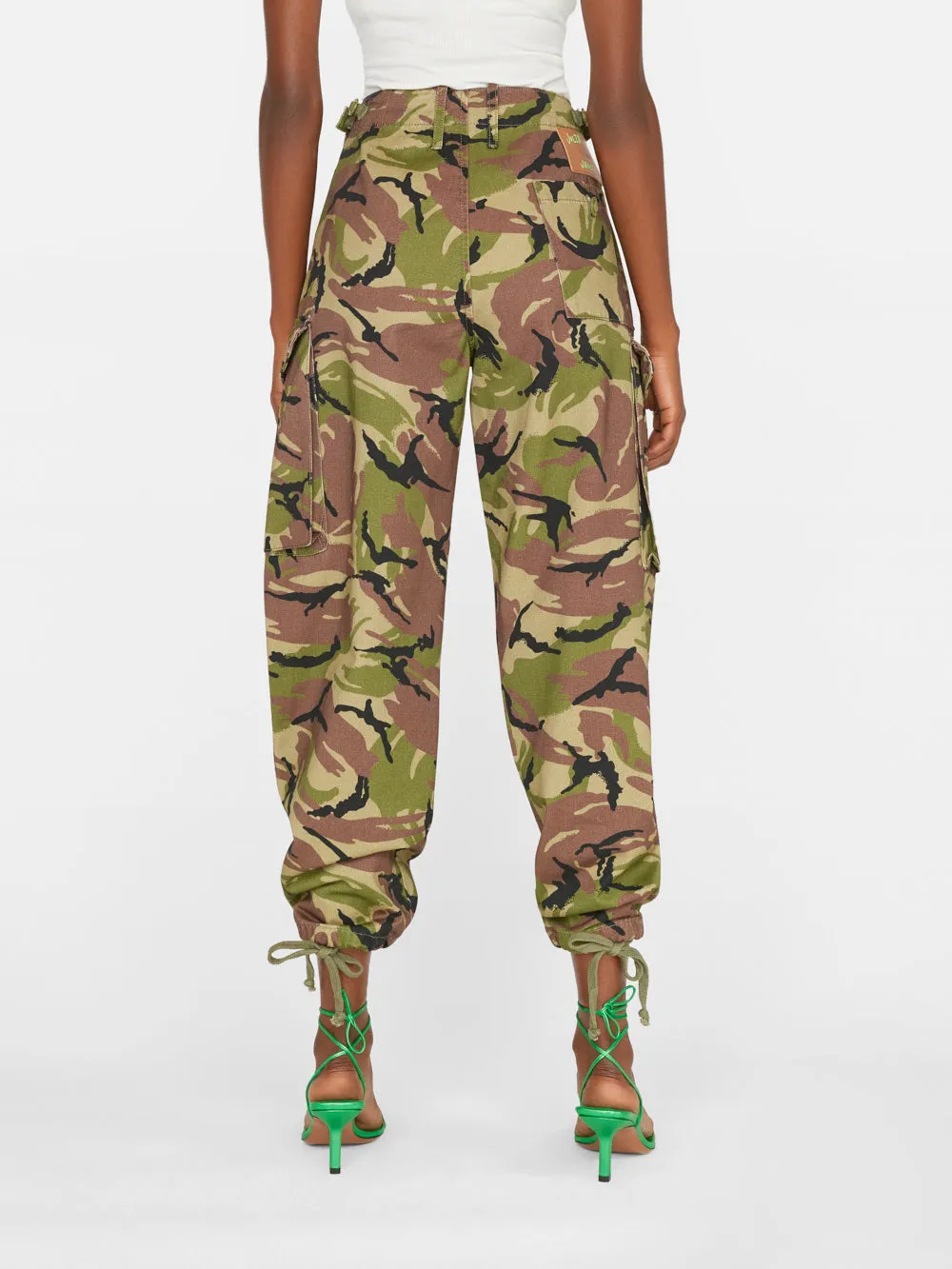 High Rise Utility Trouser -- Camo