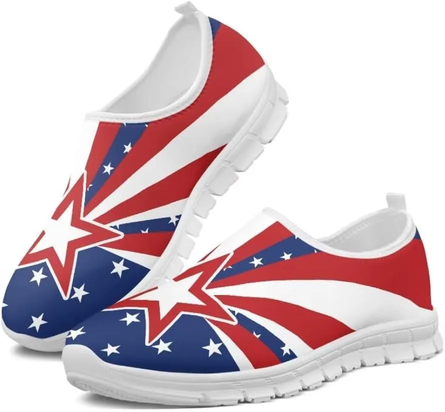 Jeiento Athletic Running Shoes for Women Outdoor Non Slip Sneakers Slip-On Casual Loafers Mesh Gym Sports Shoes DailyShoes for Ladies