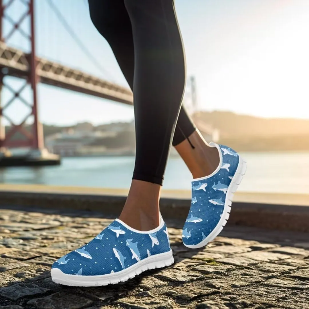 Jeiento Athletic Running Shoes for Women Outdoor Non Slip Sneakers Slip-On Casual Loafers Mesh Gym Sports Shoes DailyShoes for Ladies