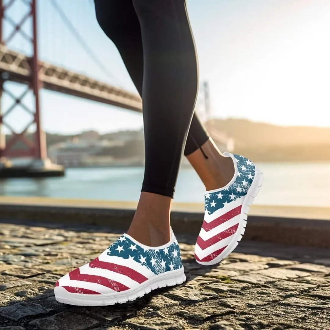 Jeiento Breathable Running Sneaker for Women Ladies Tennis Shoes Comfort Footwear Trainers Mesh Shoes Causal Travel Walking Flat Shoes