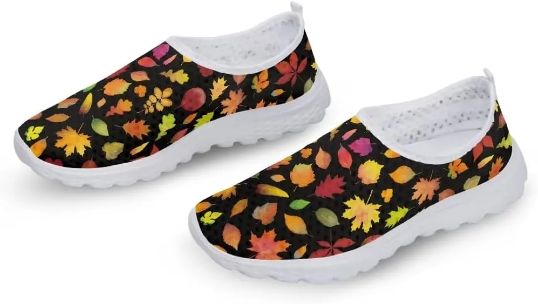 Jeiento Non Slip Running Shoes for Women Men,Thanksgiving Shoes,Lightweight Breathable Comfort Footwear Trainers Mesh Shoes