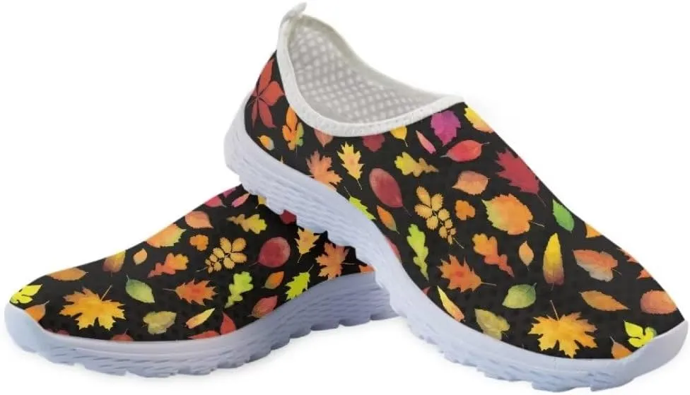 Jeiento Non Slip Running Shoes for Women Men,Thanksgiving Shoes,Lightweight Breathable Comfort Footwear Trainers Mesh Shoes