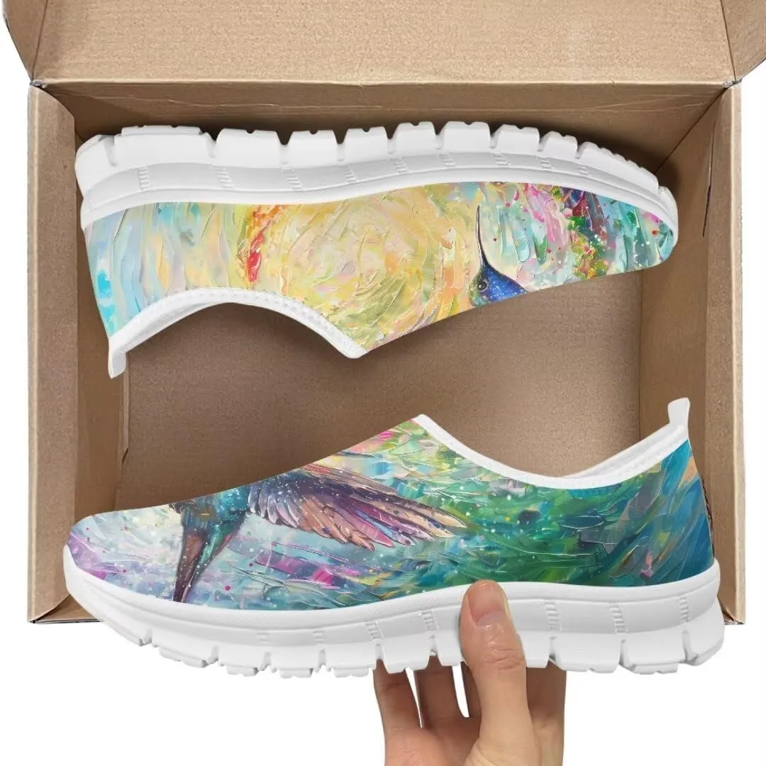 Jeiento Slip-On Loafers Walking Shoes for Women Casual Shoes Comfort Go Walk Sneaker Travel Shoes Anti-Skid Business Casual Shoes
