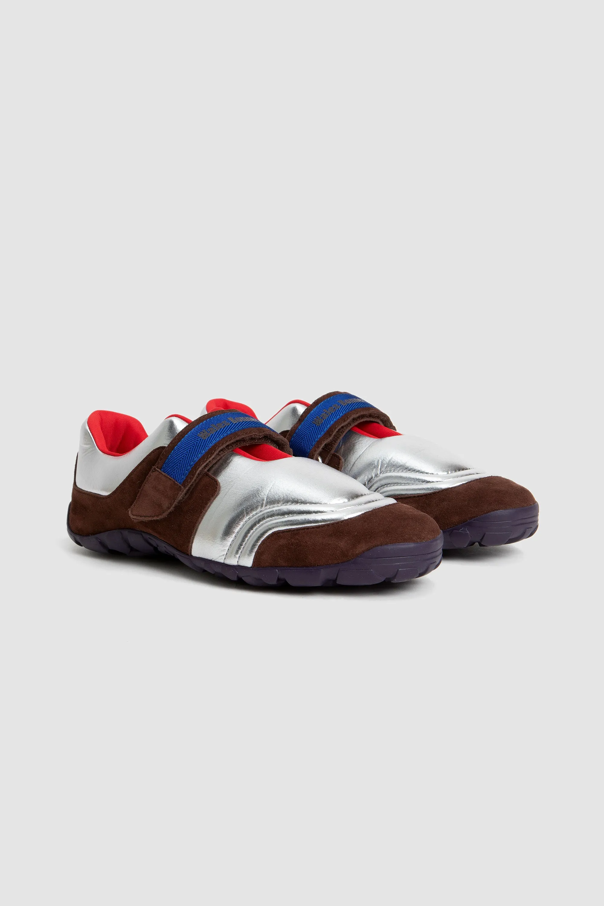 Jewel Sneaker Brown/Silver