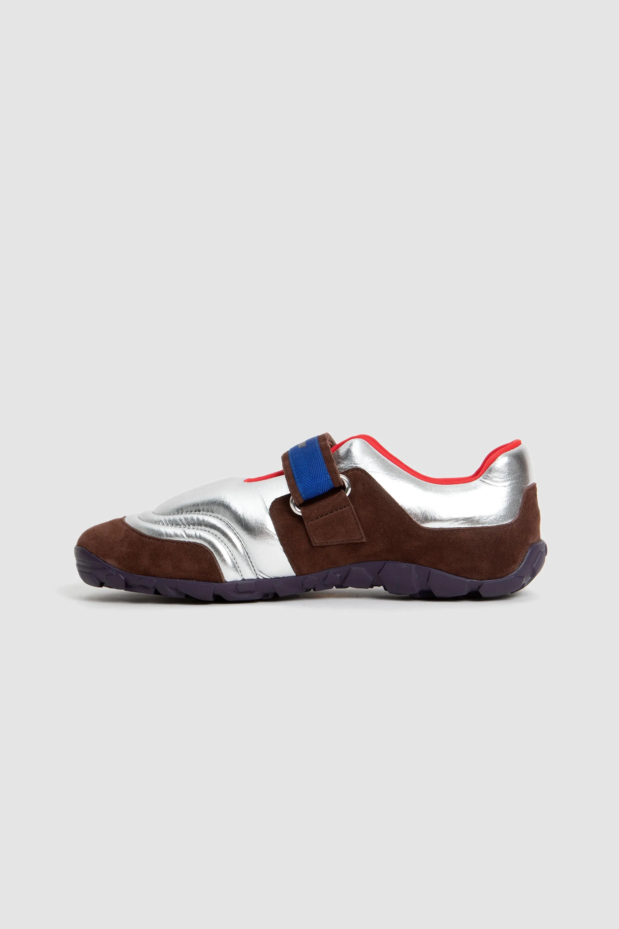 Jewel Sneaker Brown/Silver
