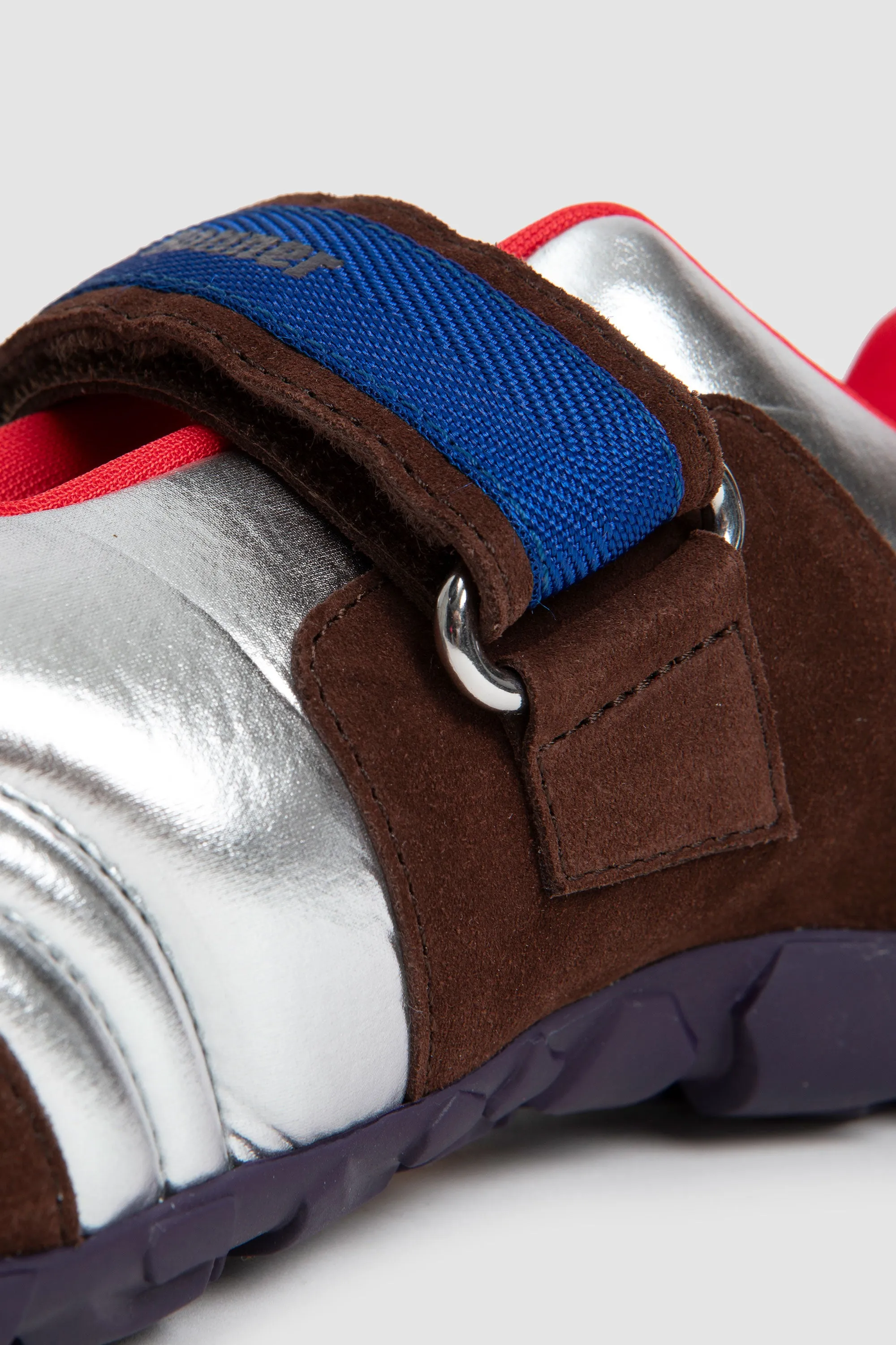 Jewel Sneaker Brown/Silver