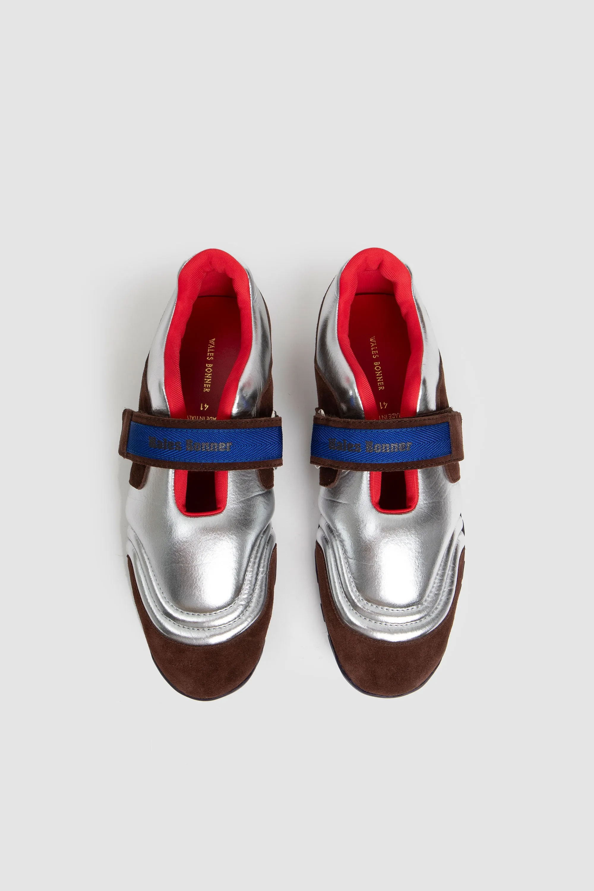 Jewel Sneaker Brown/Silver
