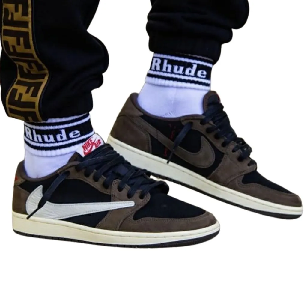 Jordan Retro 1 Low Fragment Sneakers Shoes For Men