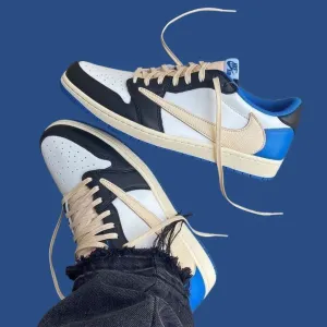 Jordan Retro 1 Low Fragment Sneakers Shoes For Men