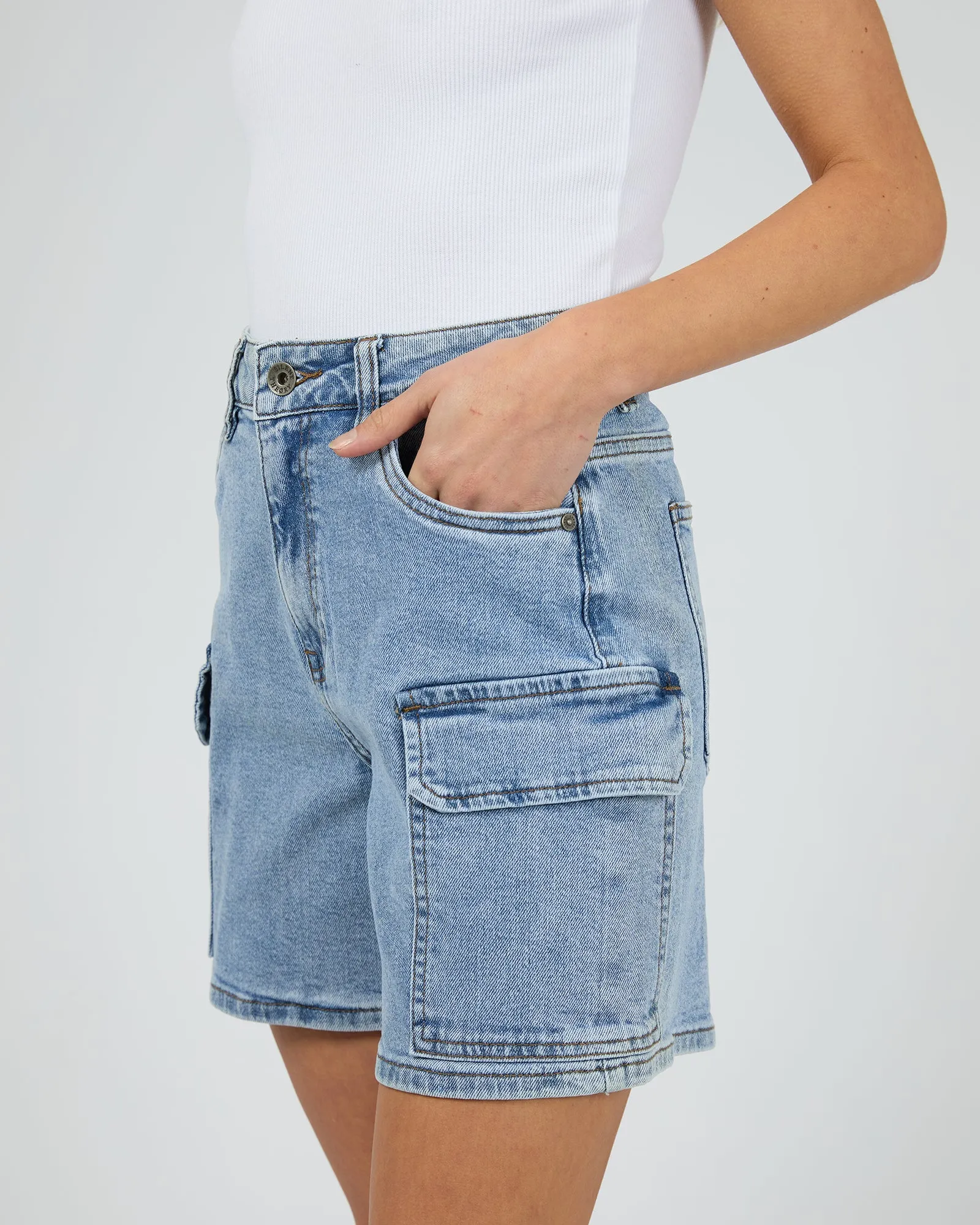 Jordan Short Comfort / Light Blue | Silent Theory