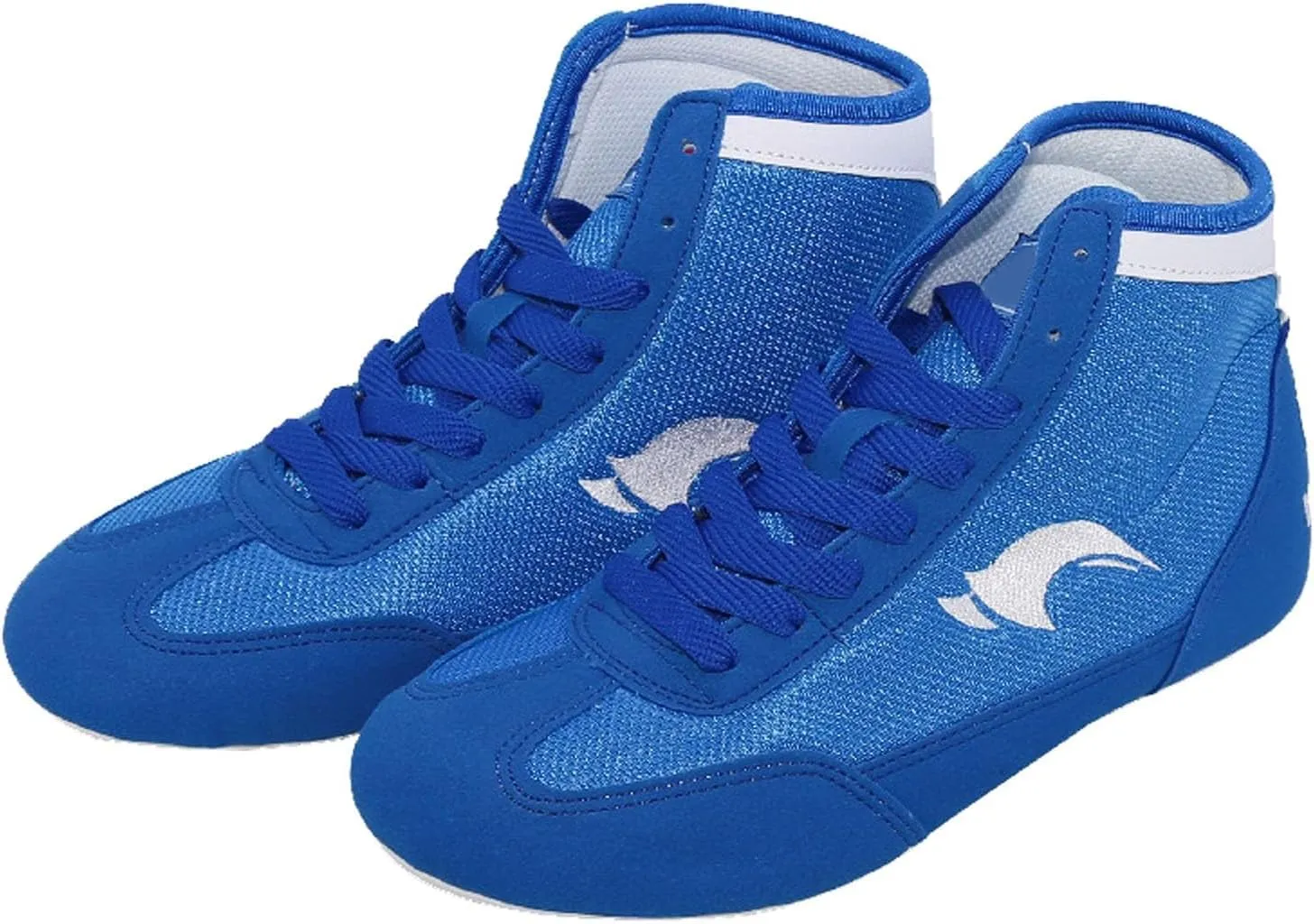 Kids Boys Boxing Shoes High Top Training Wrestling Shoes Long Boots Boxing Shoes Competition Training