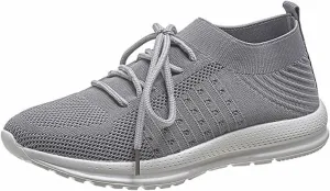 Lausiuoe Shoes For Women Sneakers Wide Width Walking Shoes Comfort Light Weight Mesh Non Slip Work Running Tennis Shoes