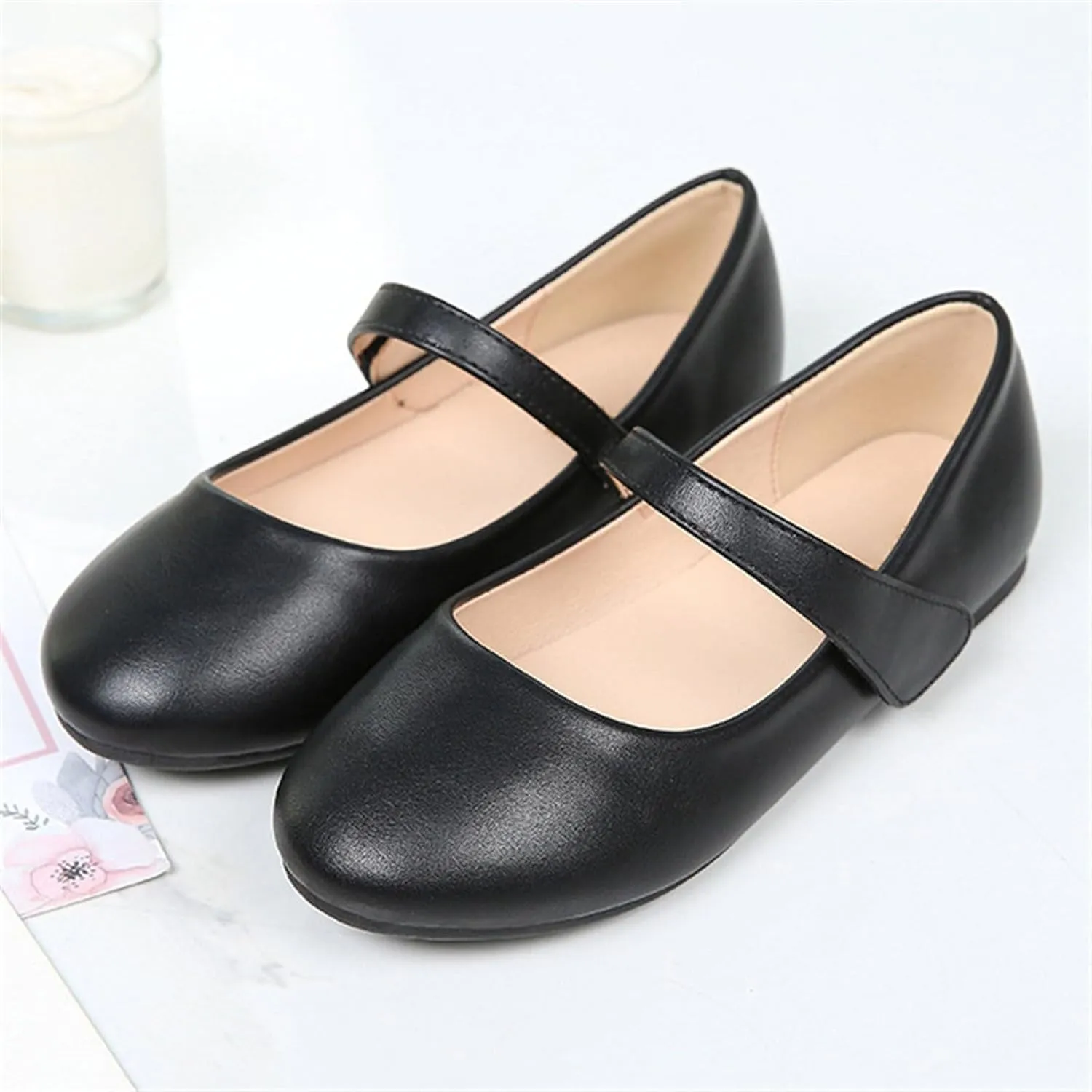 Little Kids Girls Dress Pumps Glitter Sequins Princess Low Heels Princess Dress Shoes Party Dance Shoes Sandals