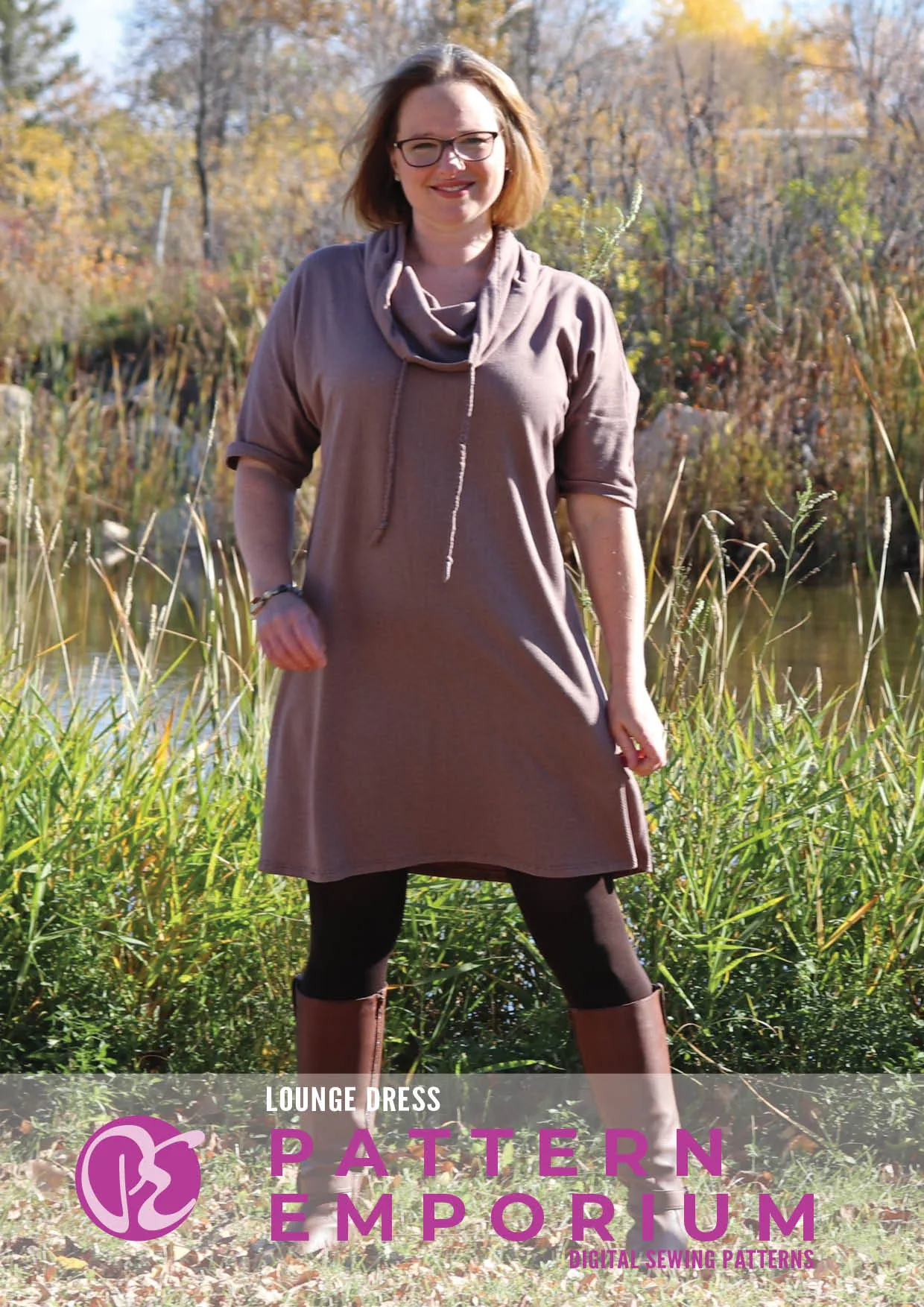 Lounge Dress | Relaxed Fit Dress Sewing Pattern