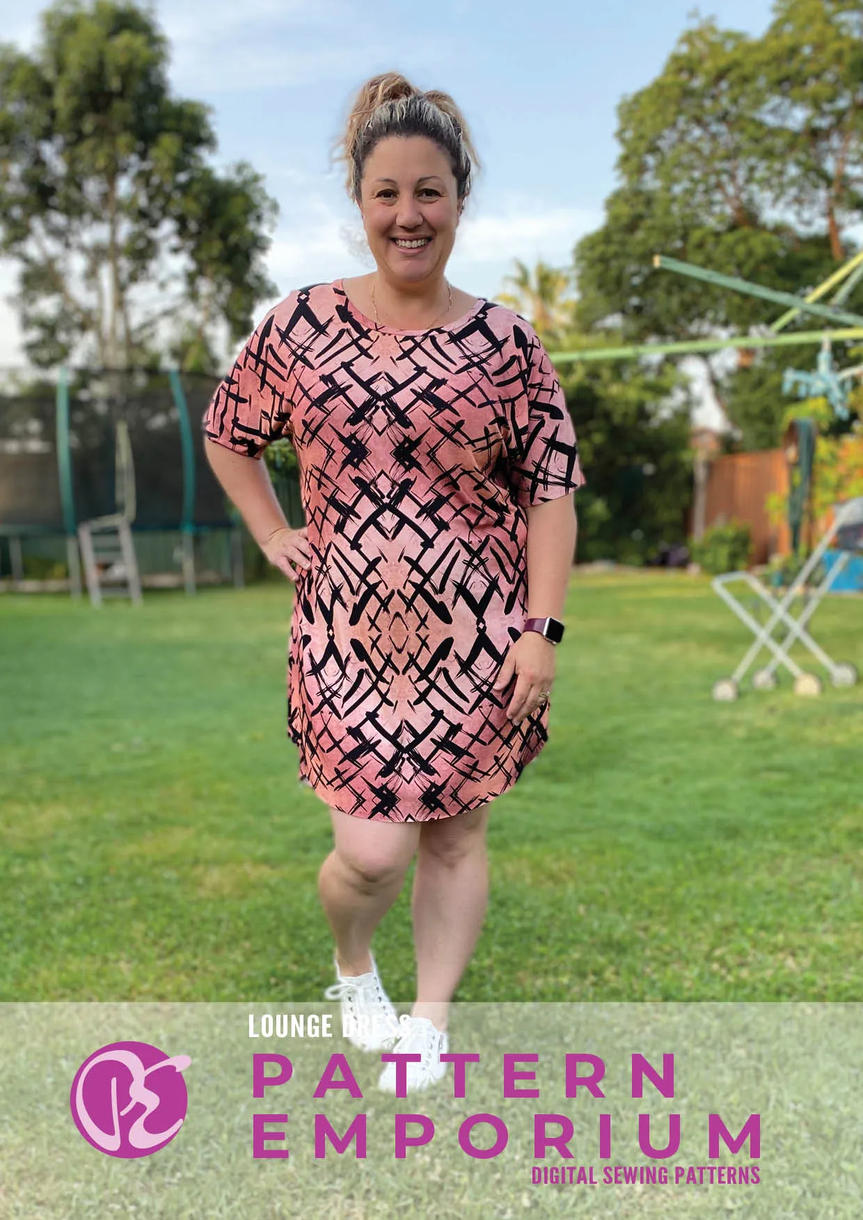 Lounge Dress | Relaxed Fit Dress Sewing Pattern
