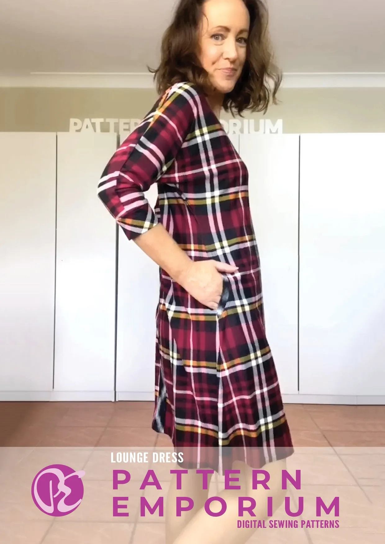 Lounge Dress | Relaxed Fit Dress Sewing Pattern