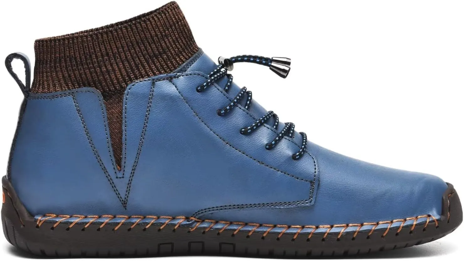 Men's Leather Loafers Fashion Casual Slip On Penny Beck Driving Loafer Shoes Ankle Chukka Boots For MenIncludes Extra Insole