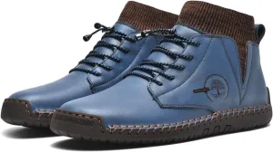 Men's Leather Loafers Fashion Casual Slip On Penny Beck Driving Loafer Shoes Ankle Chukka Boots For MenIncludes Extra Insole