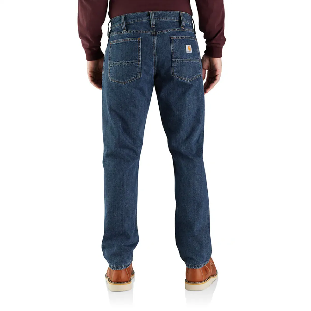 Men's Relaxed Fit Flannel-Lined 5-Pocket Jean 104942