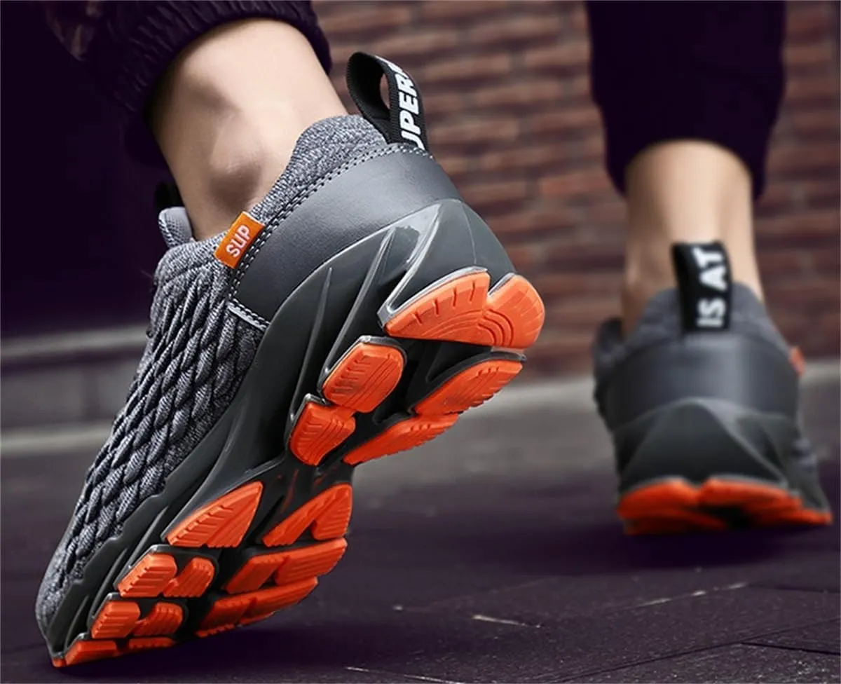 Men's Running Shoe, Breathable Mesh Walking Sneakers, 2024 Fashion Casual Non-Slip Cushioning Sport Athletic Gym Workout Shoes